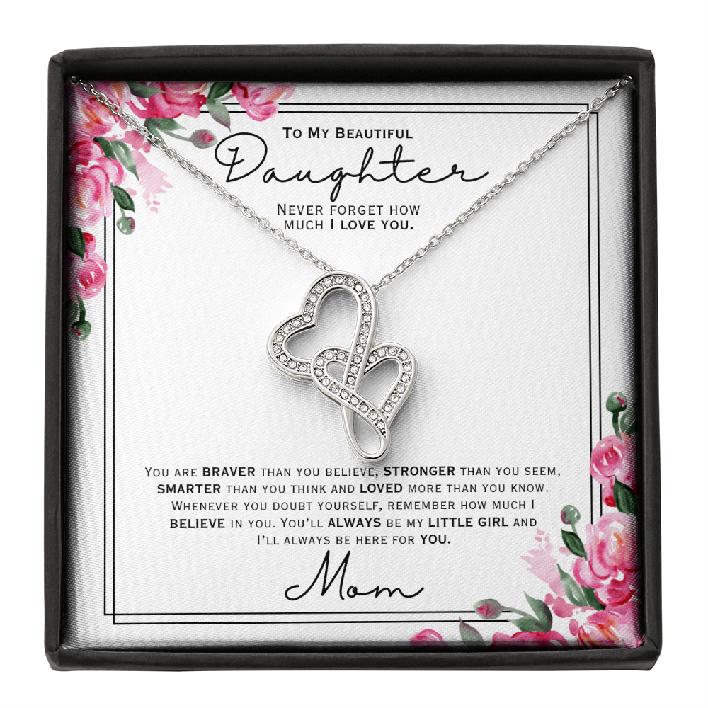 Daughter Necklace From Mom + Message