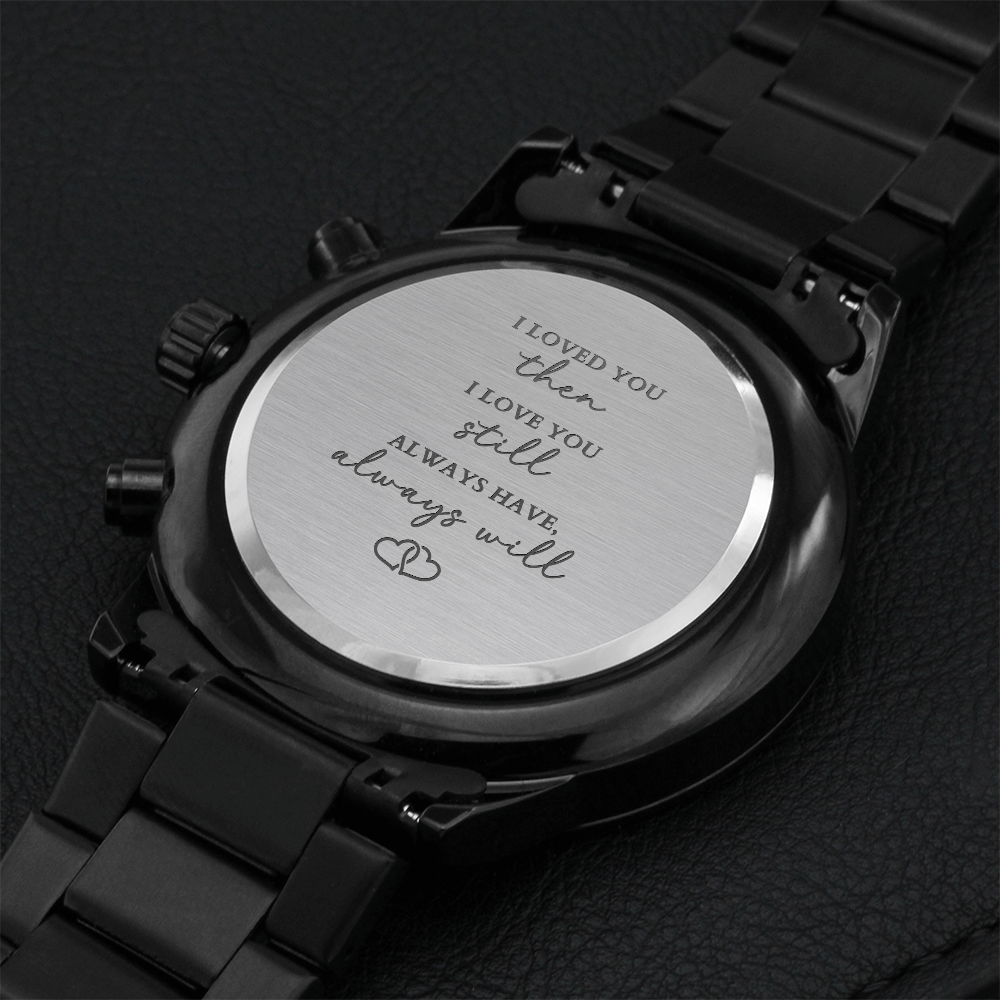 Engraved Watch Gift For Him