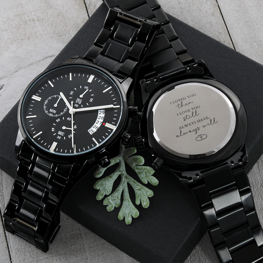 Engraved Watch Gift For Him