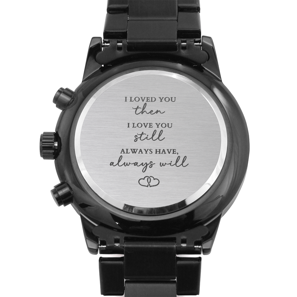 Engraved Watch Gift For Him