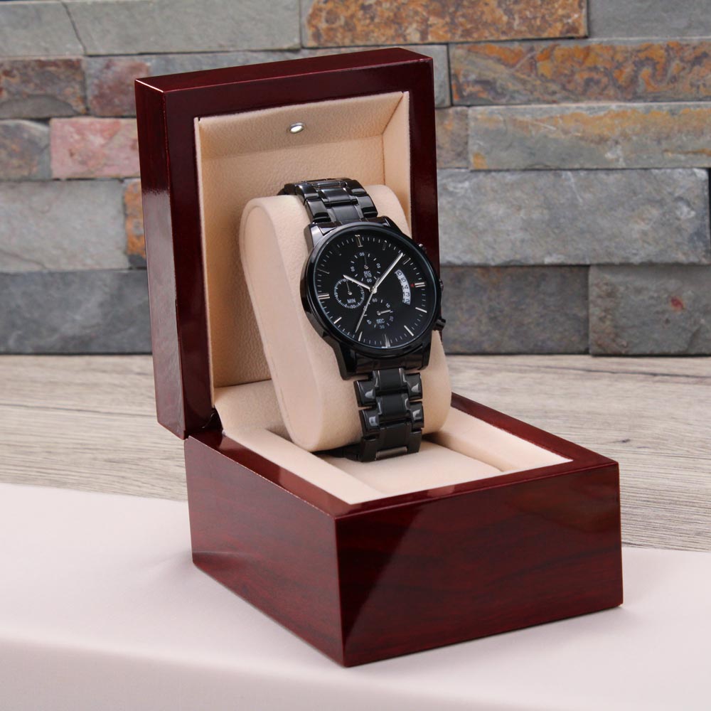 Engraved Watch - Graduation Gift To Son From Mom