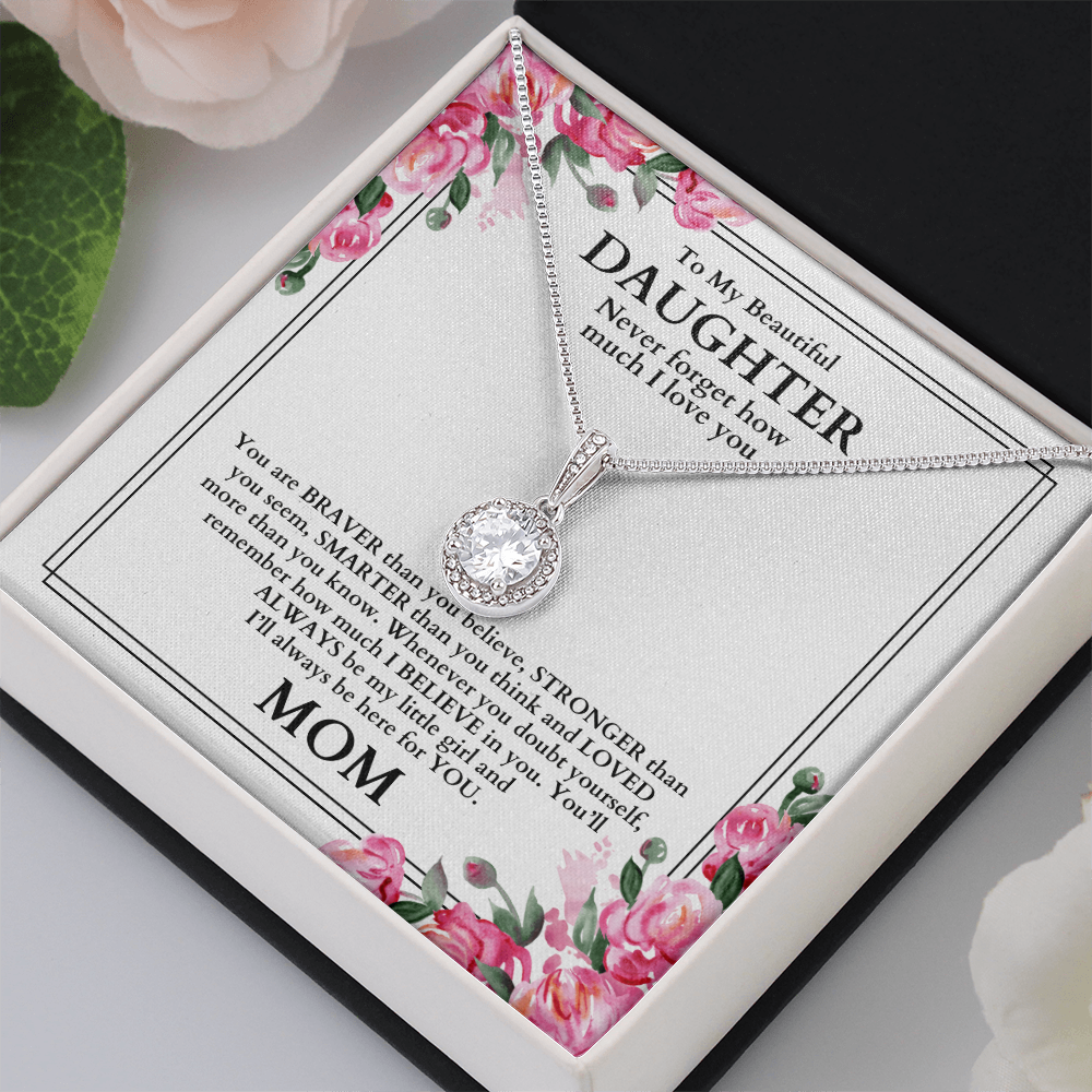 Mother Daughter Necklace Gift