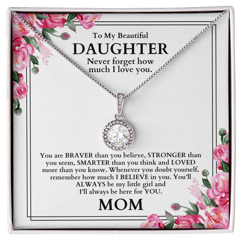 Mother Daughter Necklace Gift