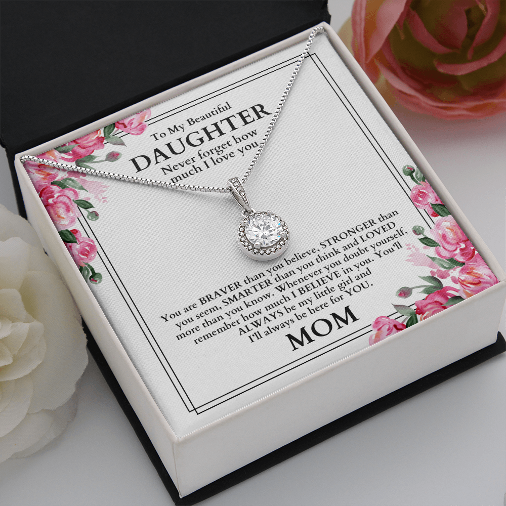 Mother Daughter Necklace Gift