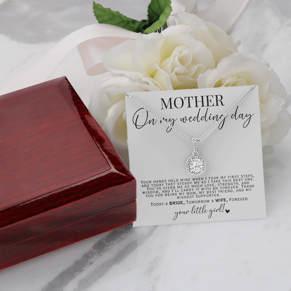 Mother of the Bride - Necklace Gift + Message