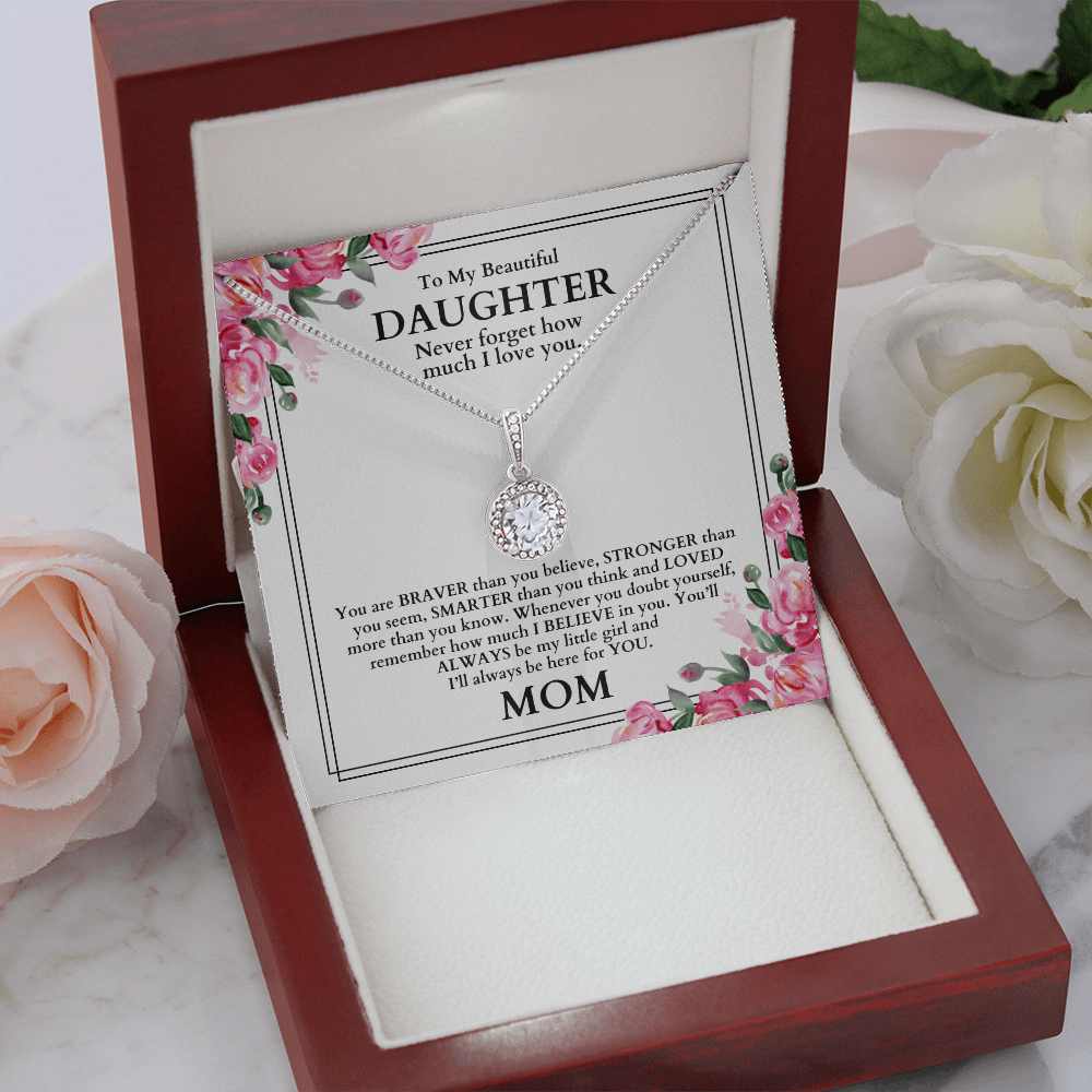 Mother Daughter Necklace Gift