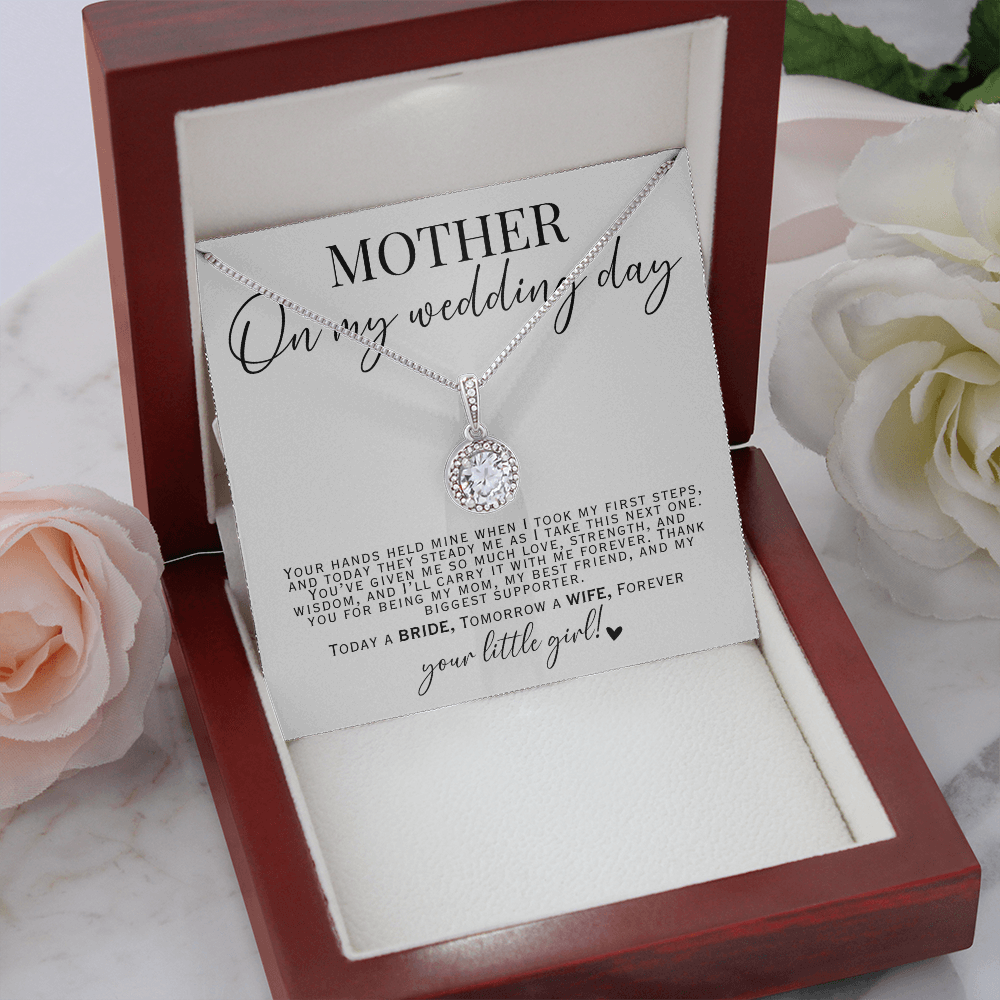 Mother of the Bride - Necklace Gift + Message