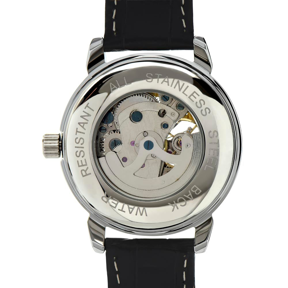 Luxury Skeleton Watch - Meaningful Gift For Dad