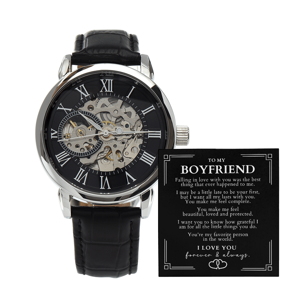 Luxury Skeleton Watch - Boyfriend Gift