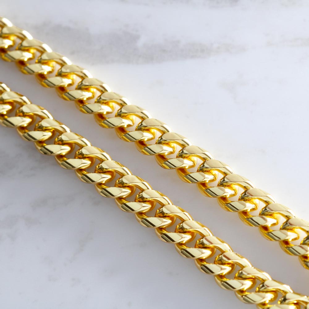 gold chain necklace for son