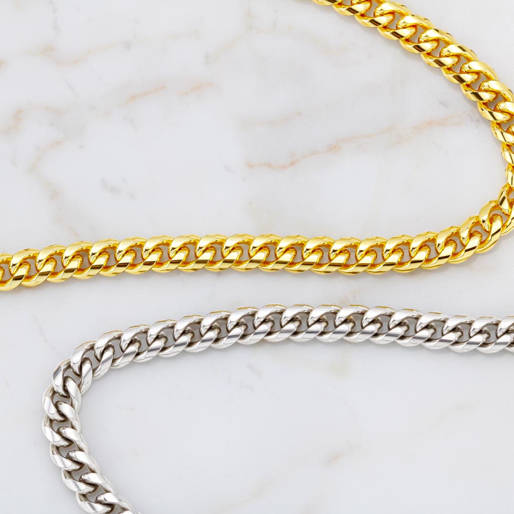 Cuban Link Chain - Gift For Husband - Never Forget