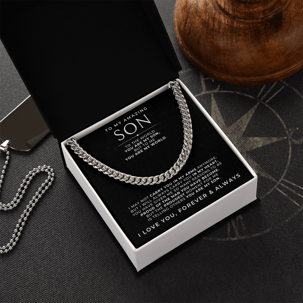 the outlander gifts, stainless steel chain necklace gift for your son.