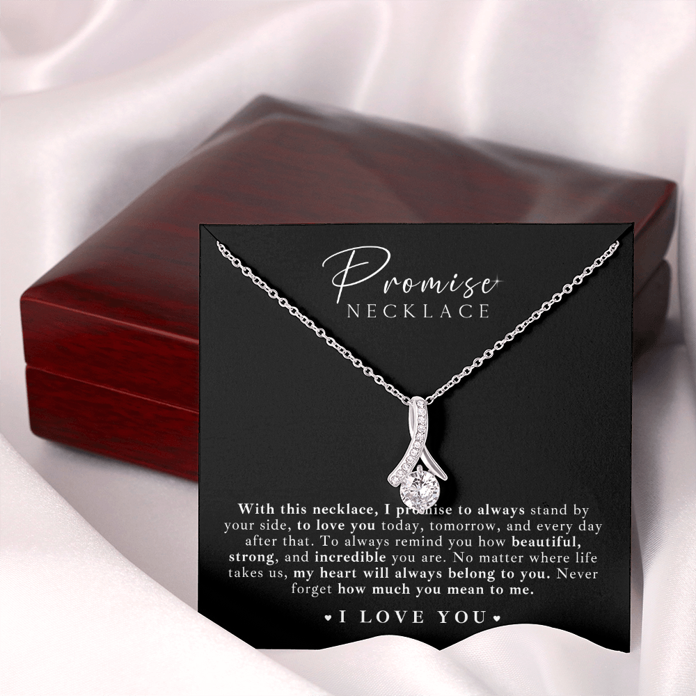 Promise Necklace For Her + Message Gift Set