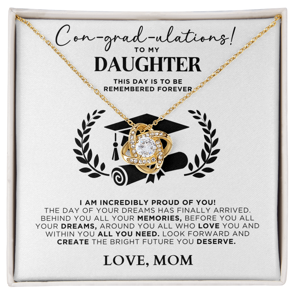 Necklace Graduation Gift For Your Daughter