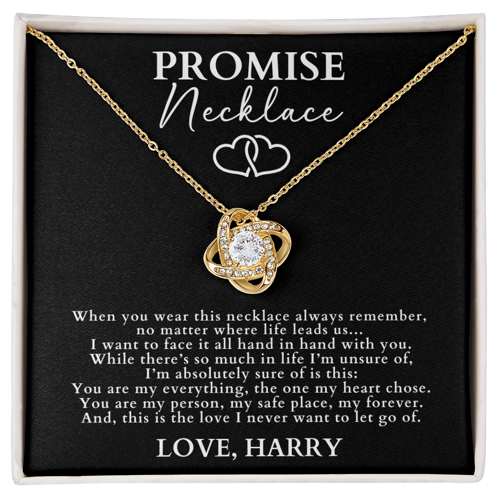 Promise Necklace For Her - Valentine's Day Gift