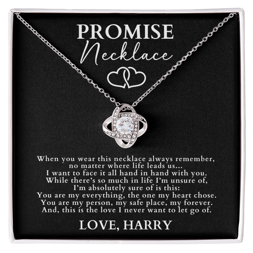 Promise Necklace For Her - Valentine's Day Gift