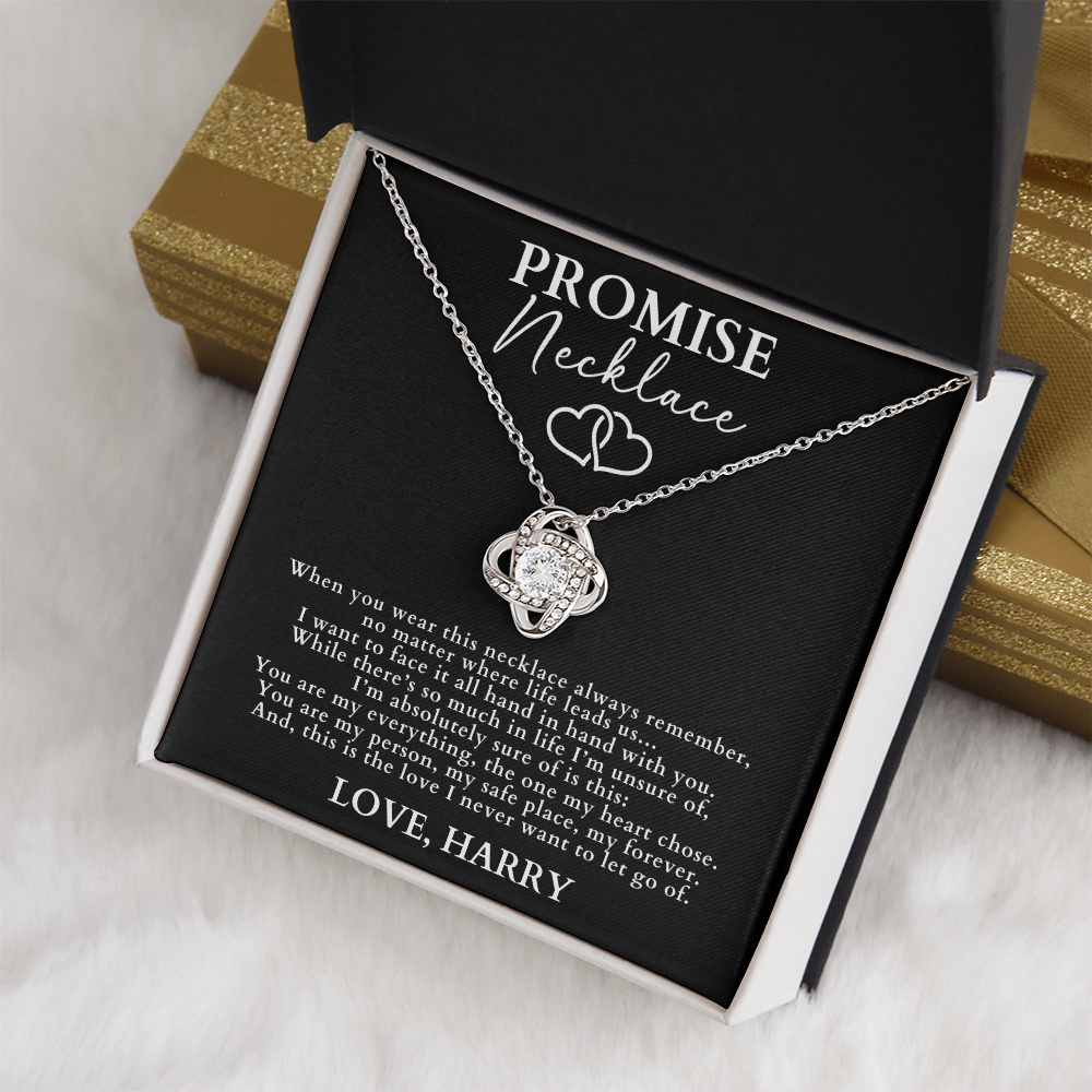 Promise Necklace For Her - Valentine's Day Gift