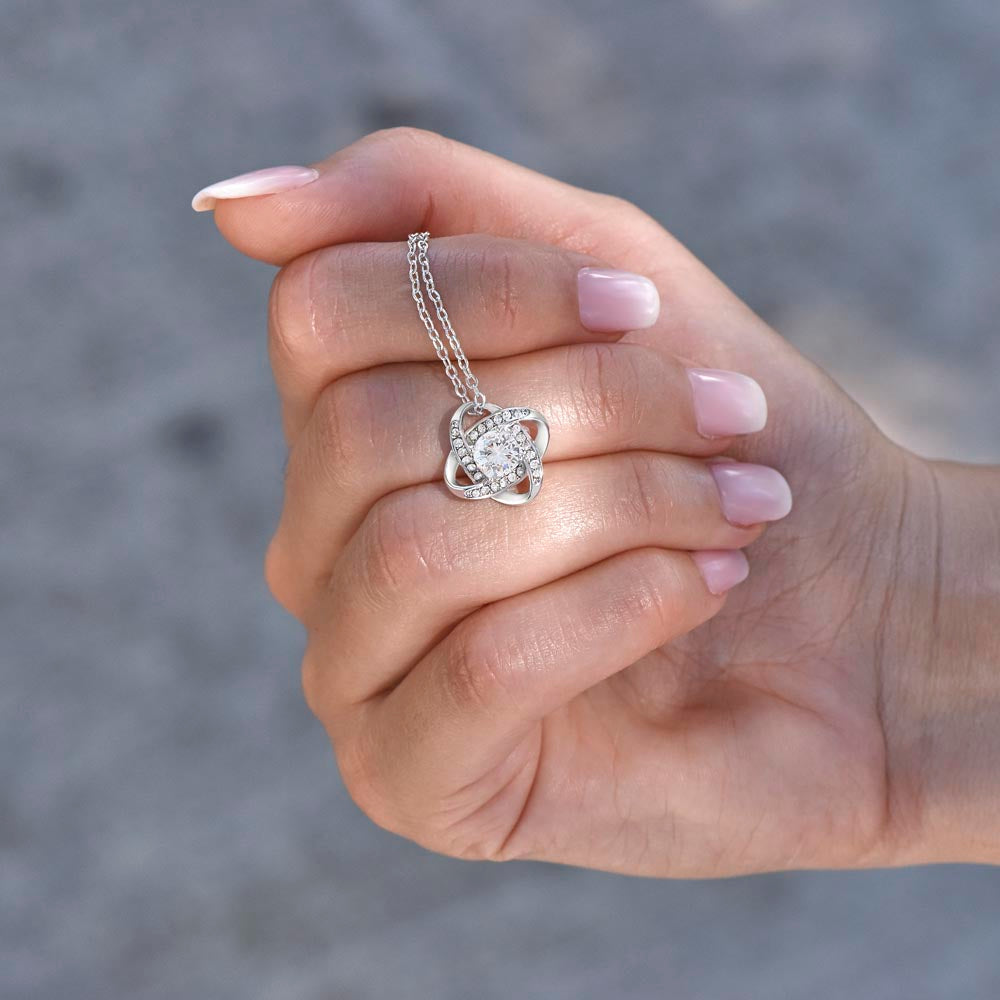 To My Beautiful Granddaughter Necklace + Message Card