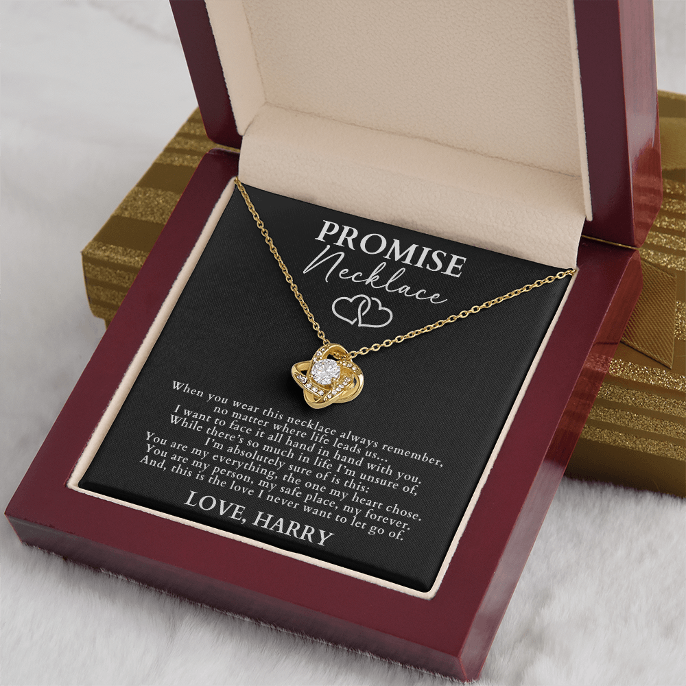 Promise Necklace For Her - Valentine's Day Gift