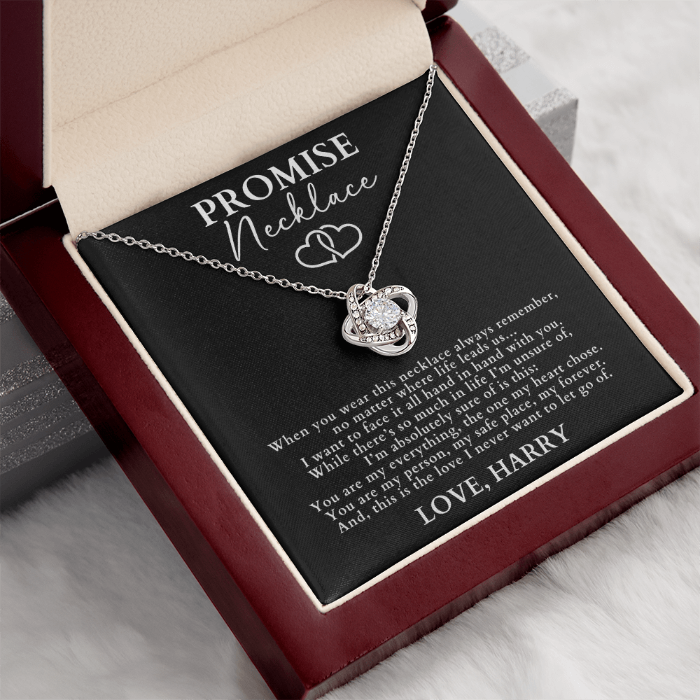 Promise Necklace For Her - Valentine's Day Gift