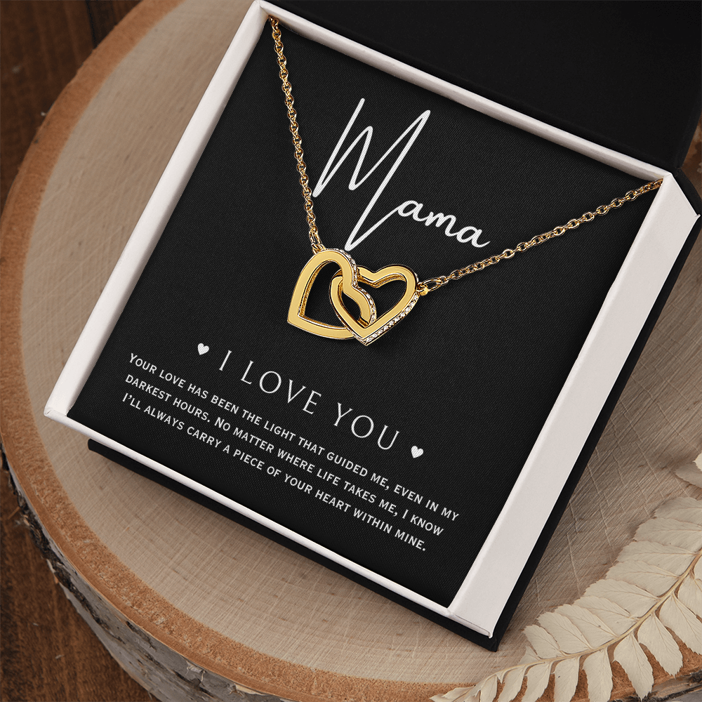 Mama Necklace + Message Card Gift