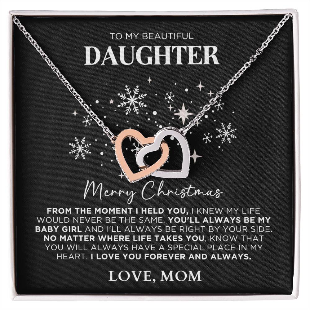 Christmas Necklace Gift For Daughters - Baby Girl