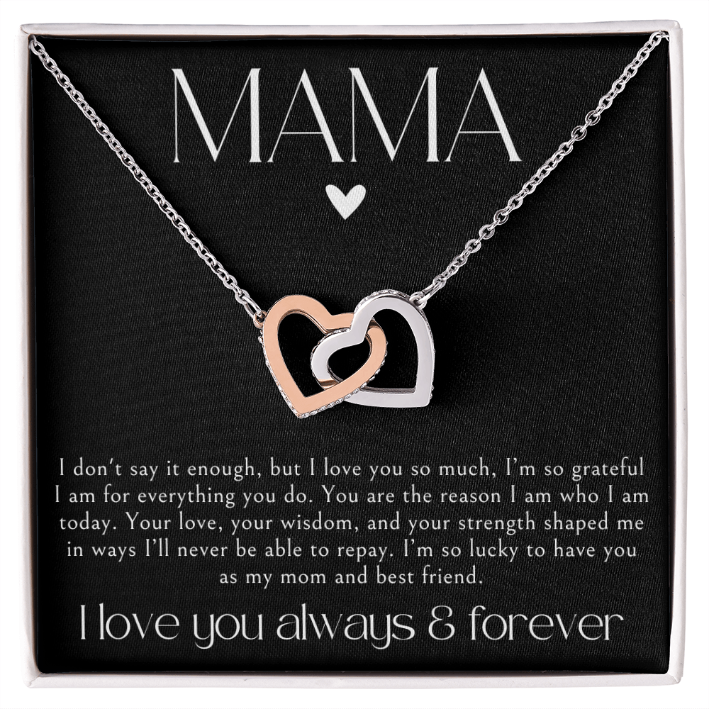 'Mama' Necklace + Message Card