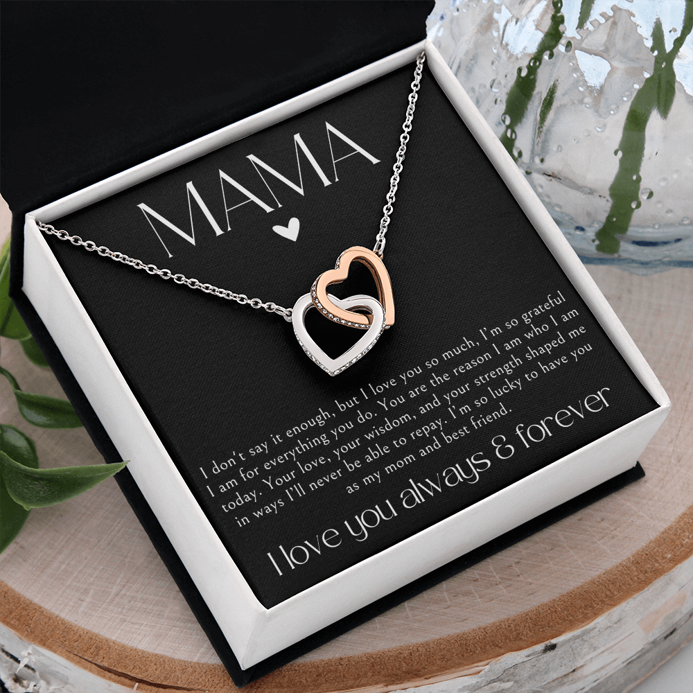 'Mama' Necklace + Message Card