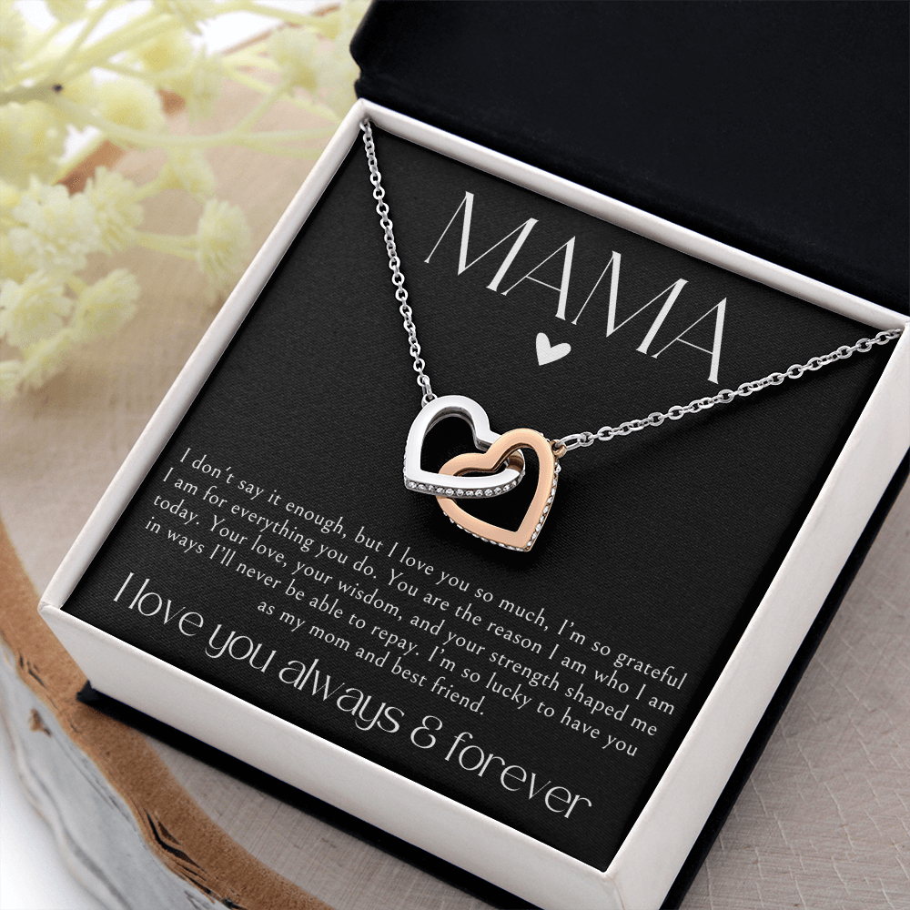 'Mama' Necklace + Message Card