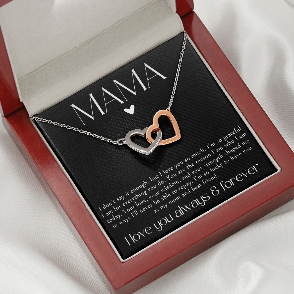 'Mama' Necklace + Message Card