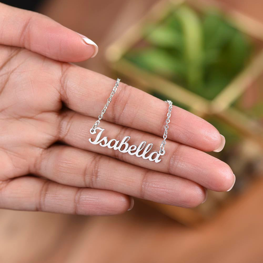 To My Amazing Best Friend - Personalized Name Necklace