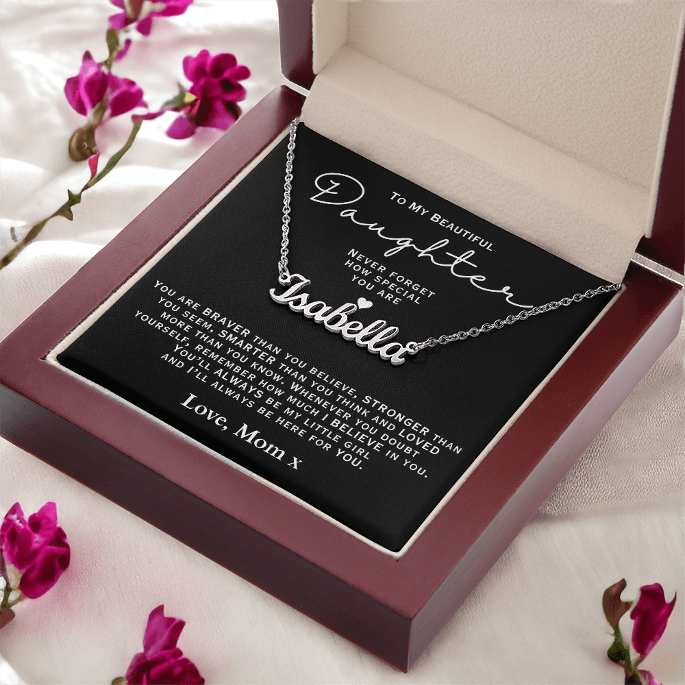 Personalized Name Necklace For Daughter