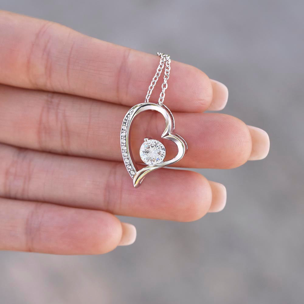 Heart Necklace For Fiancée