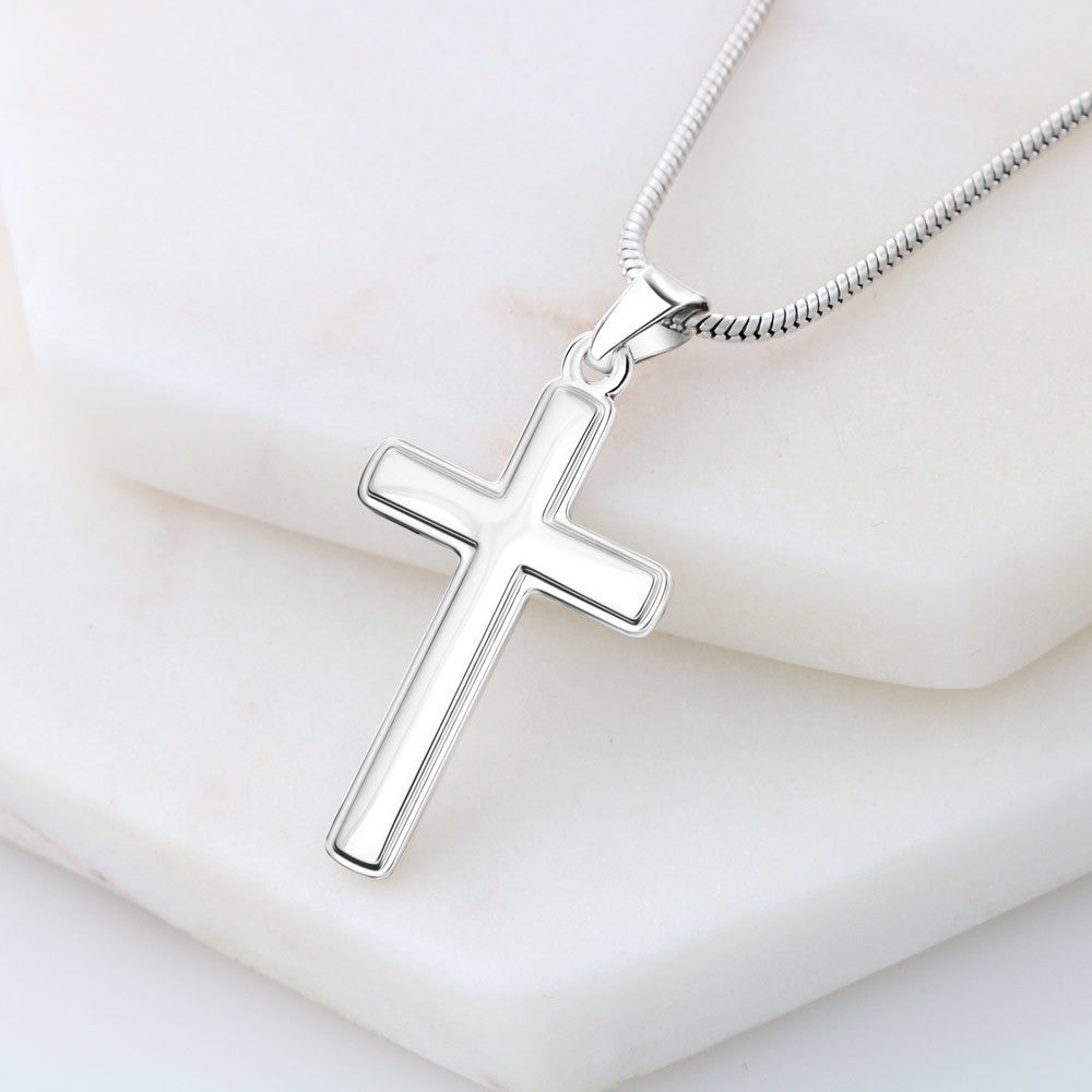 Artisan Cross Necklace Gift For Mom