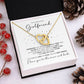 To My Beautiful Girlfriend Hearts Necklace - The Outlander Gifts