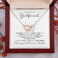 To My Beautiful Girlfriend Hearts Necklace - The Outlander Gifts