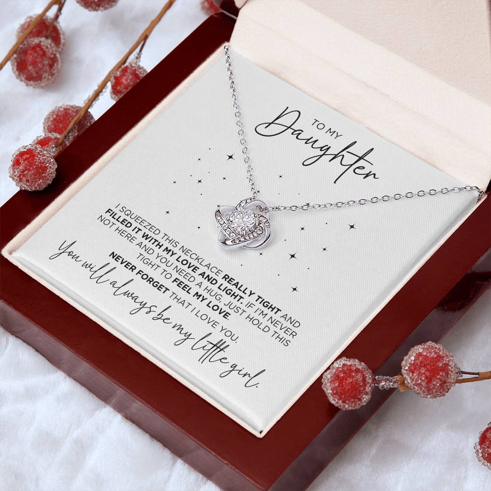 To My Daughter Beautiful Necklace Gift - The Outlander Gifts