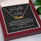 To My Daughter Proud Personalized Name Necklace Gift - The Outlander Gifts