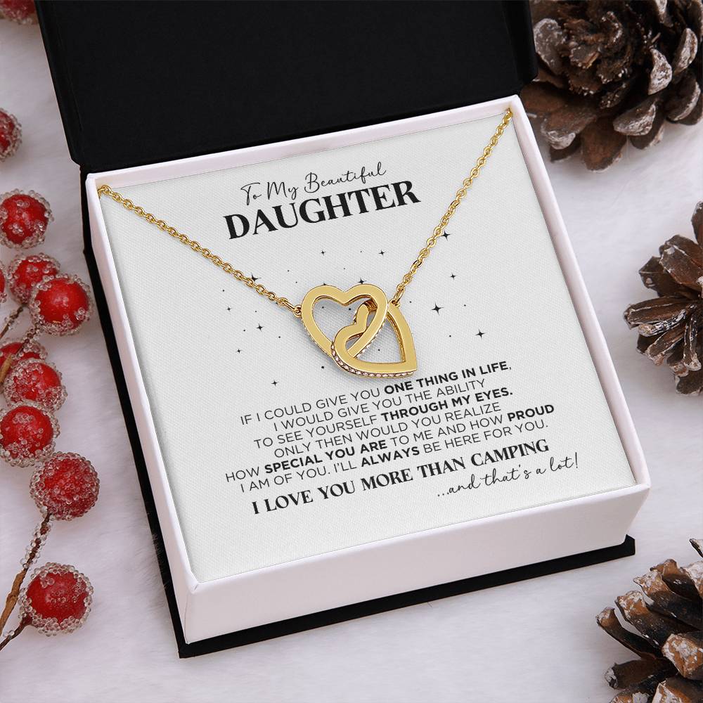 To My Daughter Special Necklace Gift - The Outlander Gifts