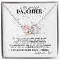 To My Daughter Special Necklace Gift - The Outlander Gifts