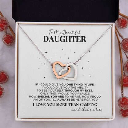 To My Daughter Special Necklace Gift - The Outlander Gifts