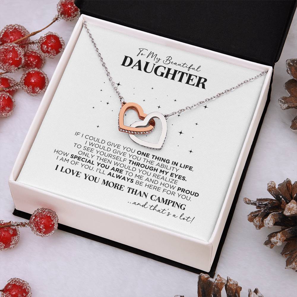 To My Daughter Special Necklace Gift - The Outlander Gifts