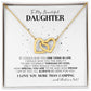 To My Daughter Special Necklace Gift - The Outlander Gifts