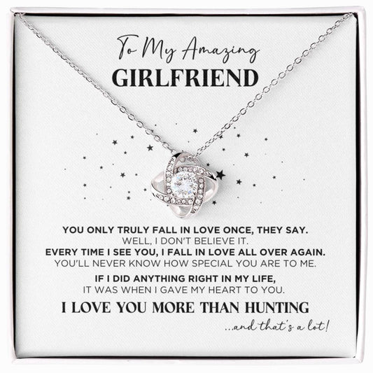 To My Girlfriend Special Necklace - The Outlander Gifts