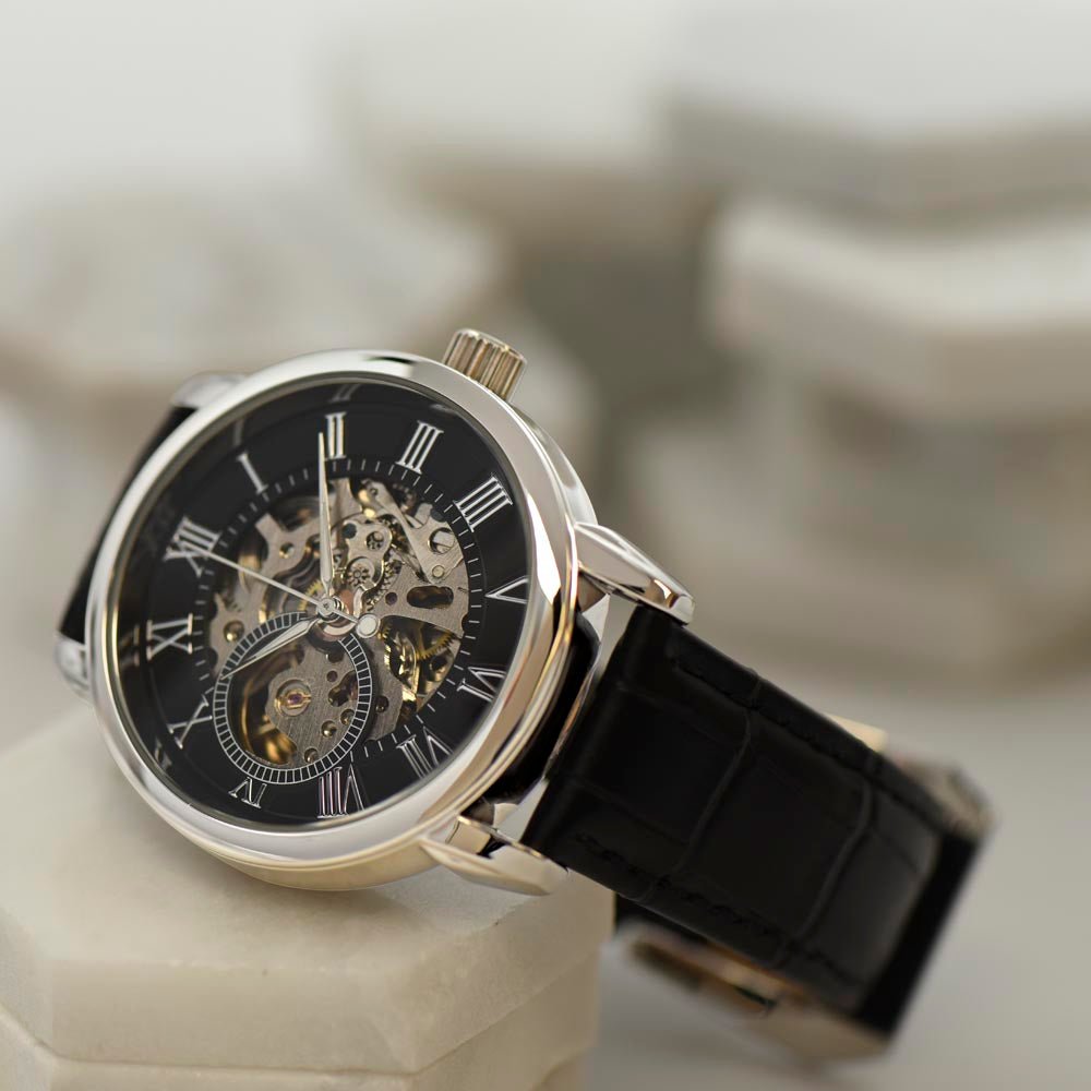 To My Handsome Husband Skeleton Watch - The Outlander Gifts