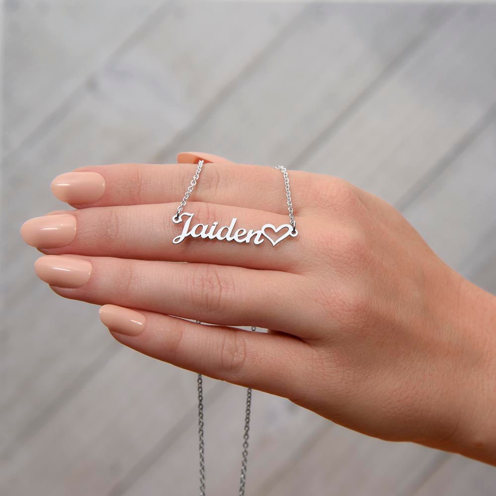 To My Love Hug Personalized Name Necklace - The Outlander Gifts