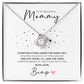 To My Mommy Stars Necklace Gift For Mom To Be - The Outlander Gifts