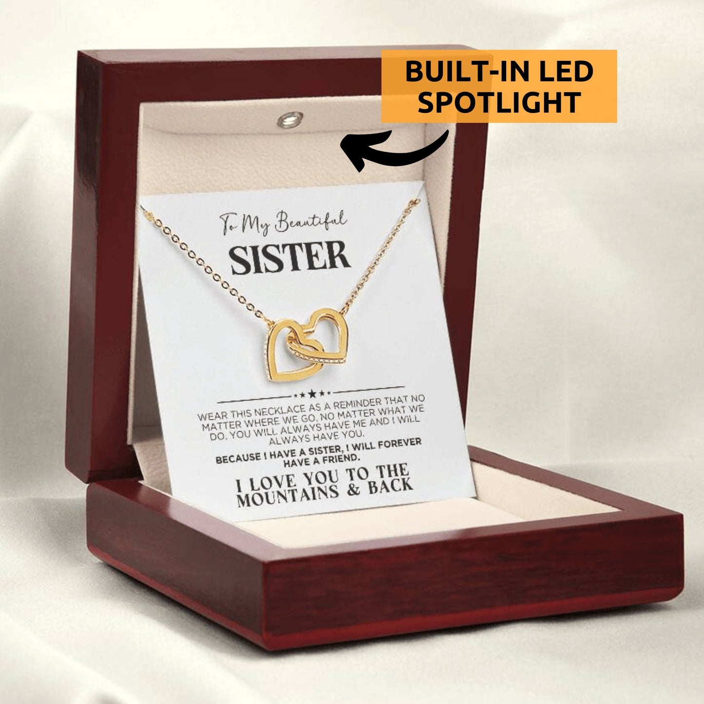 To My Sister Forever Friend Necklace - The Outlander Gifts