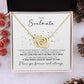 To My Soulmate Perfect Heart Necklace Gift - The Outlander Gifts