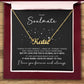 To My Soulmate Personalized Name Necklace Gift - The Outlander Gifts